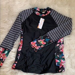 New with tags. UV rash guard.